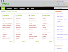 Tablet Screenshot of oldapps.com